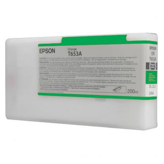 Epson originál ink C13T653B00, green, 200ml, Epson Stylus Pro 4900