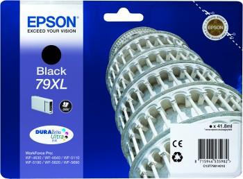 Epson originál ink C13T79014010, 79XL, XL, black, 2600str., 42ml, 1ks, Epson WorkForce Pro WF-5620D