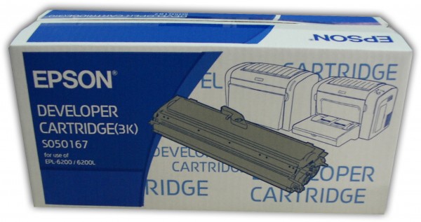 Epson originál toner C13S050167, black, 3000str., Epson EPL-6200, 6200L, 6200N