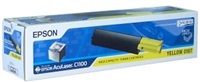 Epson originál toner C13S050187, yellow, 4000str., high capacity, Epson AcuLaser C1100, 1100N, CX11