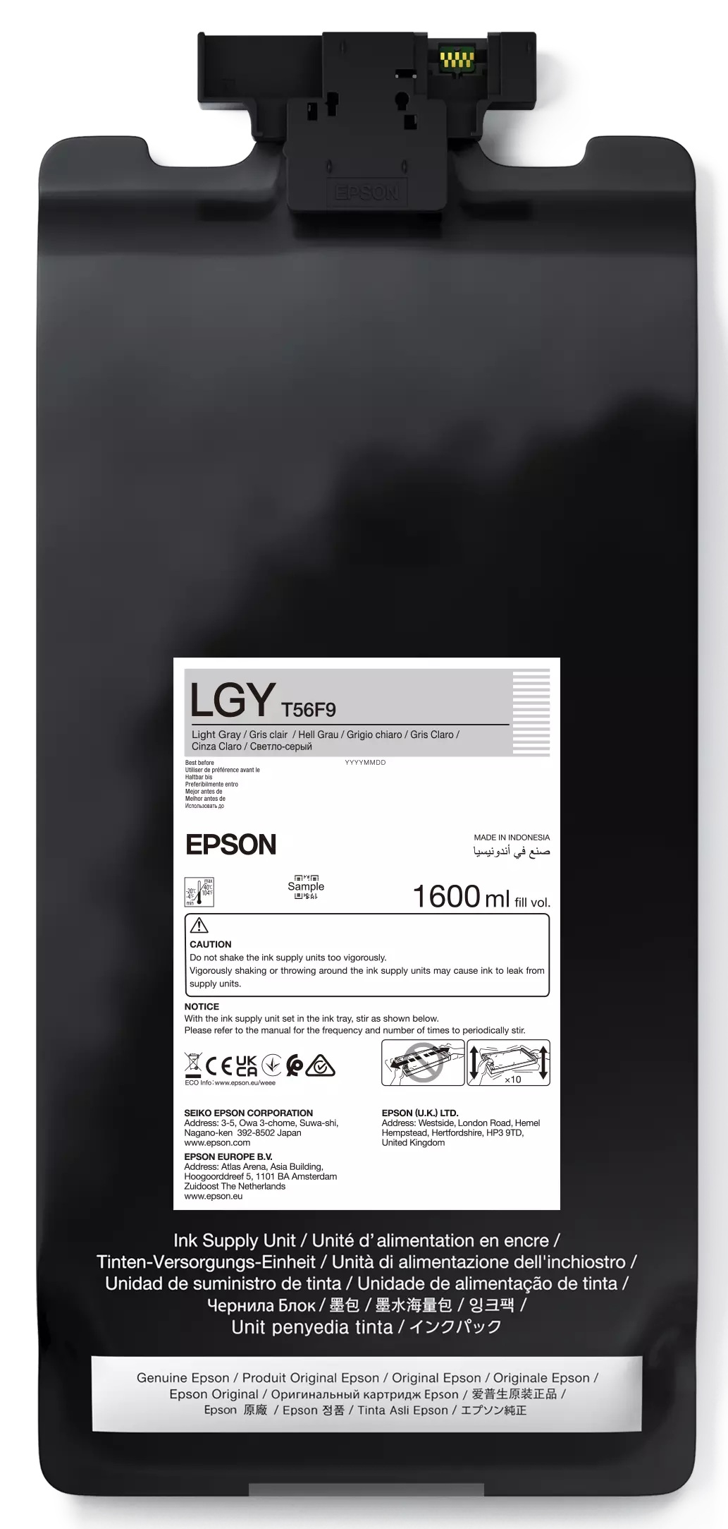 Epson P-Series 64" Light Gray IIPS Ink 1600ml C13T56F900