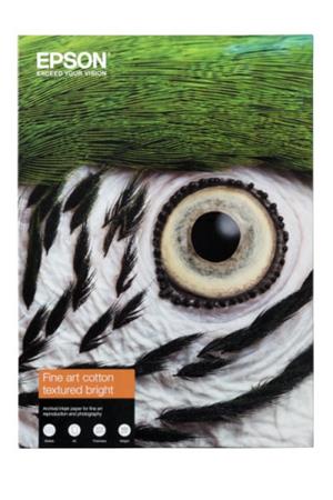 EPSON paper A4 - 300g/m2 - 25 sheets - Fine Art Cotton Textured Bright C13S450288
