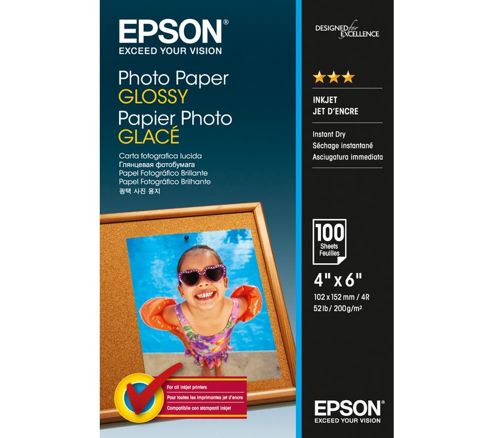 EPSON Photo Paper Glossy 10x15cm 100 listů C13S042548