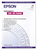 Epson Photo Quality InkJet Paper, foto papier, matný, biely, Stylus Pro XL, XL+,1500, Laser 15, A3+ C13S041069