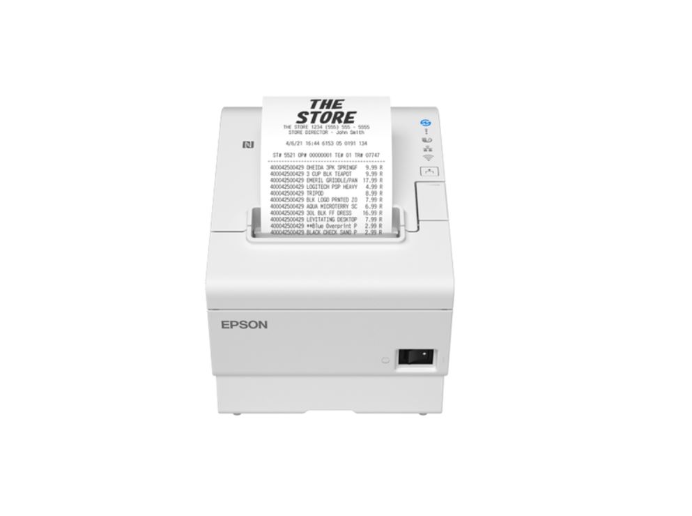 EPSON pokladní tiskárna TM-T88VII bílá, USB, Ethernet, PoweredUSB C31CJ57131