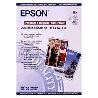 Epson Premium Semigloss Photo Paper, foto papier, pololesklý, biely, Stylus Photo 1290, 2100, A3, 2 C13S041334