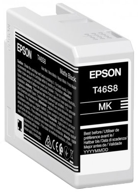 Epson Singlepack Matte Black T46S8 Ultrachrome C13T46S80N