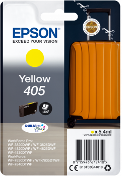 Epson Singlepack Yellow 405 DURABrite Ultra Ink C13T05G44010