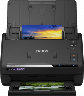 EPSON skener FastFoto FF-680W/ A4/ 600 x 600dpi/ DADF/ Wi-Fi/ USB B11B237401