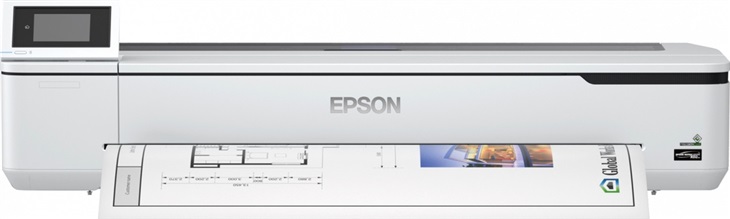 Epson SureColor SC-T5100N - 36" tisk na velký formát - barva - tryskový - Role (91,4 cm) - 2400 x 1200 dpi C11CF12302A0