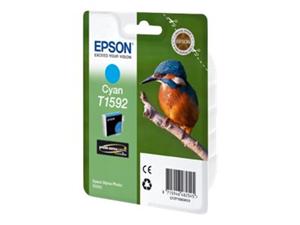 Epson T1592 - 17 ml - azurová - originál - blistr - inkoustová cartridge - pro Stylus Photo R2000 C13T15924010