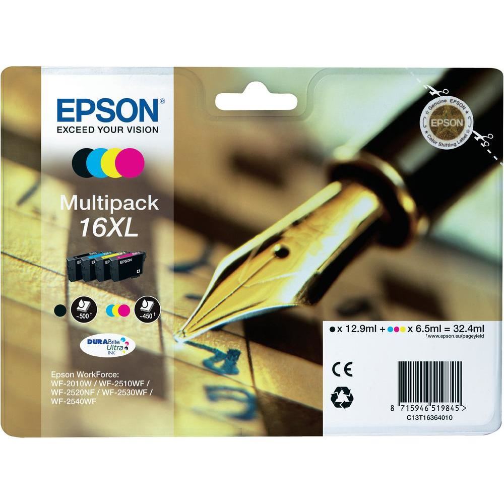 Epson T1636 16XL Series 'Pen and Crossword' multip C13T16364010