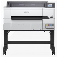 EPSON tiskárna ink SureColor SC-T3405 - wireless printer (with stand), 1.200 x 2.400 dpi ,A1 ,4 ink, USB ,L C11CJ55301A0