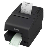 Epson TM-H6000VI, cutter, MICR, USB, poweredUSB, Ethernet, OPOS, black C31CL25116B1