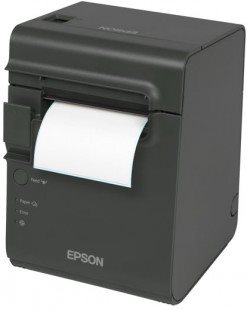 Epson TM-L90 (412): černá/serial/USB/řezačka/zdroj C31C412412