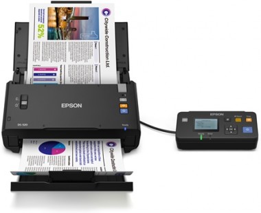 Epson WorkForce DS-520N, A4, 600 DPI, LAN B11B234401BT