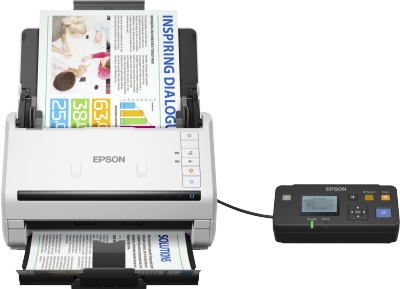 Epson WorkForce DS-530N - Skener dokumentů - Duplex - A4 - 600 dpi x 600 dpi - až 35 stran za min. B11B226401BT