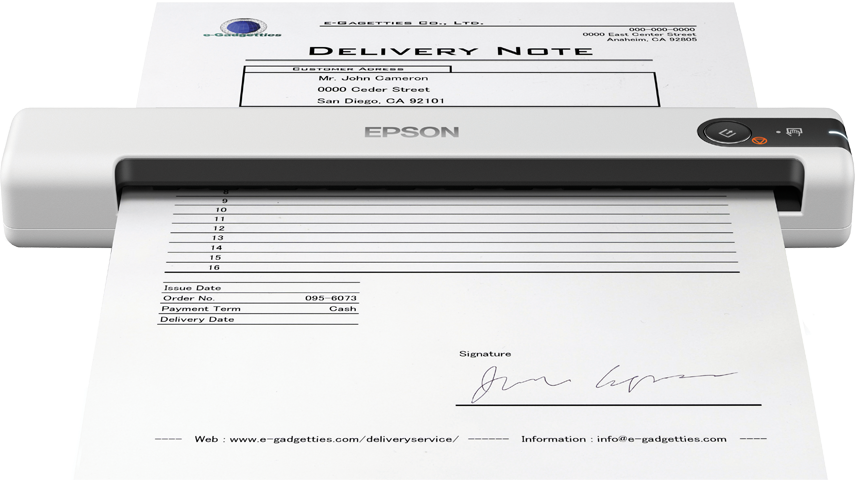 Epson WorkForce DS-70 - Skener typ sheetfed - Legal - 600 dpi x 600 dpi - až 300 skenů denně - USB B11B252402