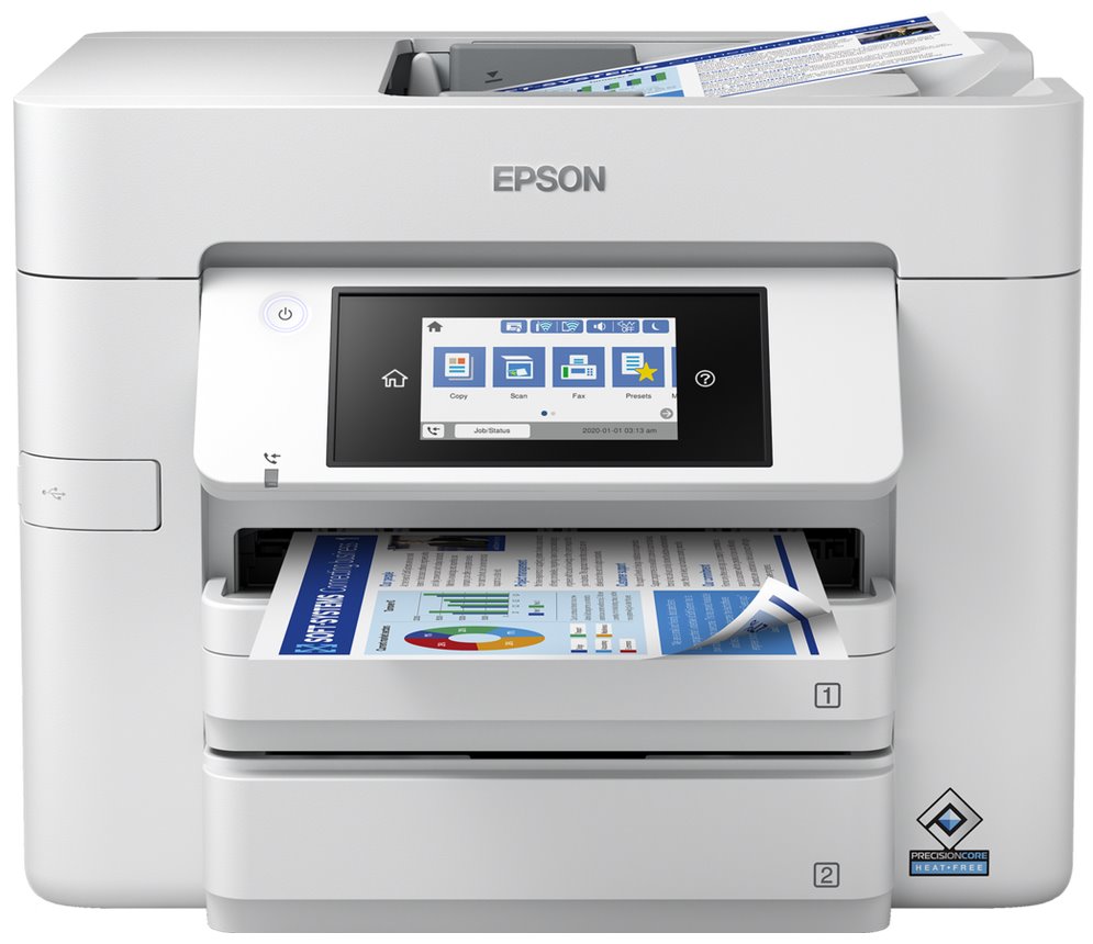 EPSON WorkForce Pro WF-C4810DTWF/ A4/ LCD/ ADF/ Duplex/ USB/ Wi-Fi + 3 roky záruka onsite C11CJ05403bundle
