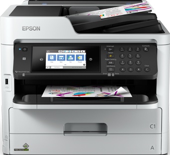 Epson WorkForce Pro WF-C5790DWF, A4, All-in-One, LAN, duplex, ADF, Fax, WiFi, NFC C11CG02401