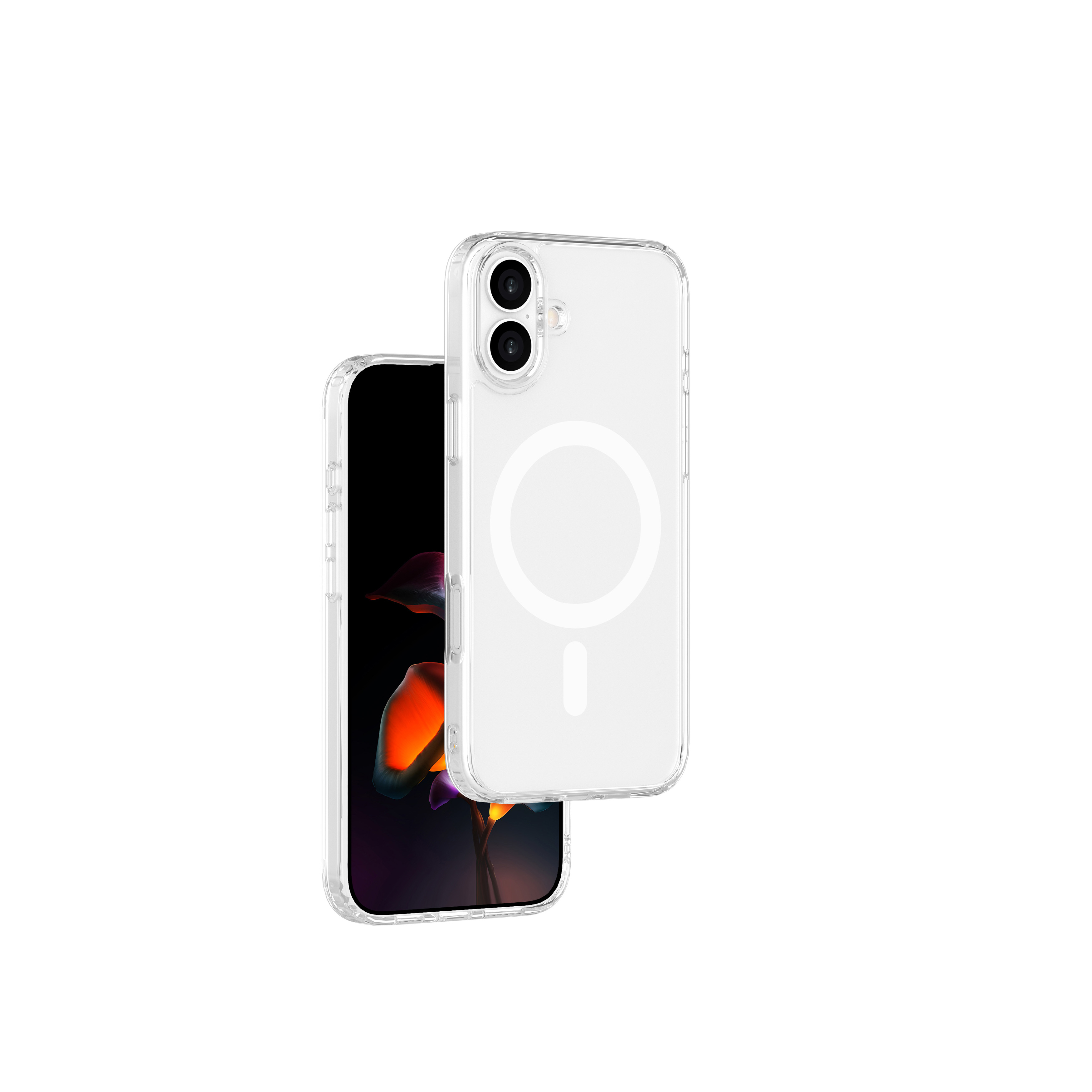 ER ICE SNAP kryt pro iPhone 16 + bílý MS ERCSIP16MGCL