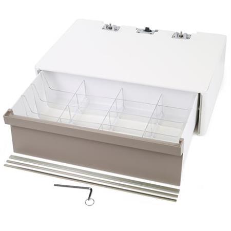 ERGOTRON CareFit™ Pro Single Tall Drawer, dodatečný vysoký šuplík k vozíku Carefit 98-489