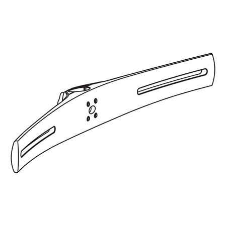 Ergotron DS100 Crossbar - Montážní sada (dual mount crossbar) pro 2 LCD displeje - ocel - černá - v 60-409-200