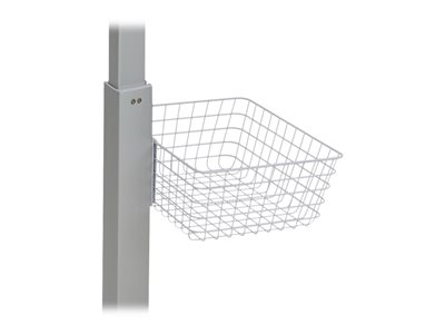Ergotron Large - Upevňovací komponent (drátěný koš) - bílá - lze připevnit na vozík 98-135-216