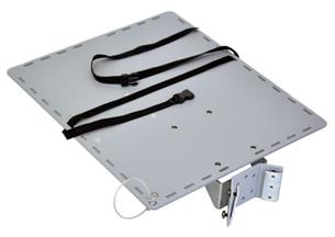 Ergotron Large Utility Shelf - Police pro projektor / tiskárna - šedá - pro Neo-Flex ESD WorkSpace; 97-540-053