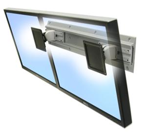 Ergotron Neo-Flex Dual Monitor Wall Mount - Montážní sada pro dvojitý plochý panel - velikost obraz 28-514-800