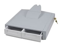 Ergotron StyleView Primary Storage Drawer, Double - Upevňovací komponent (zásuvkový modul) - uzamyk 97-988