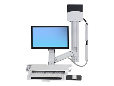 Ergotron StyleView Sit-Stand Combo System with Worksurface - Montážní sada (rukojeť, kloubové ramen 45-270-216