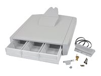 Ergotron SV43 Primary Triple Drawer for Laptop Cart - Upevňovací komponent (zásuvkový modul) - šedá 97-903