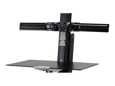 Ergotron - Upevňovací komponent (dvoukloubový) pro 2 LCD displeje - černá - velikost obrazovky: až 98-101-009
