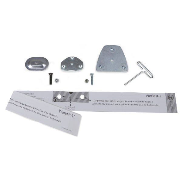 ERGOTRON WFT LX ARM MOUNT, GROMMET ACCESSORY KIT, upevnění ke stolu 98-017