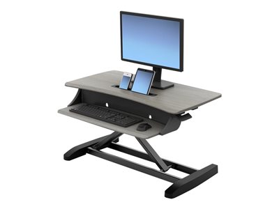 Ergotron WorkFit-Z Mini Sit-Stand Desktop - Nástavec na stůl - kancelář - dove gray 33-458-917