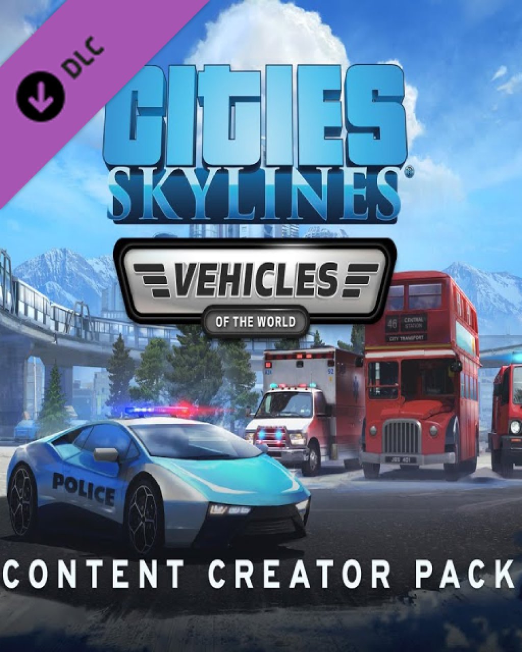 ESD Cities Skylines Content Creator Pack Vehicles