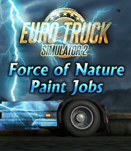 ESD Euro Truck Simulátor 2 Force of Nature Paint J 1505