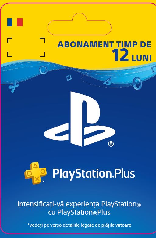 ESD RO - PlayStation® Plus: 12 Month Membership