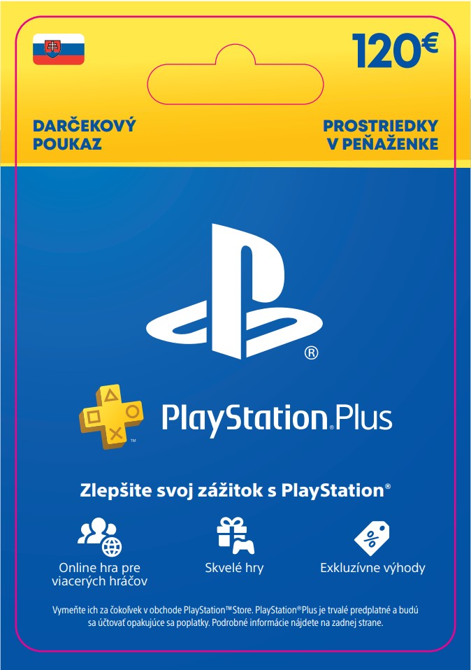 ESD SK - PS Store el. peněženka - 120 EUR