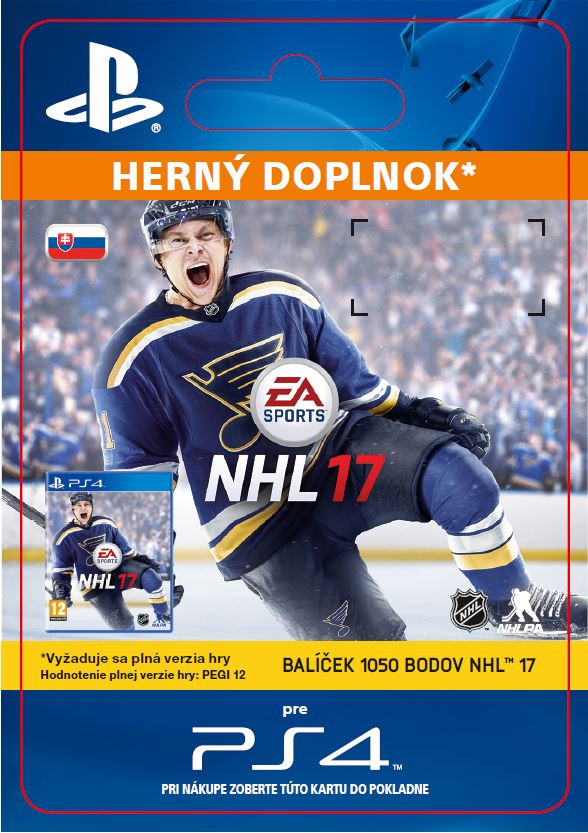 ESD SK PS4 - 1050 NHL 17 Points Pack