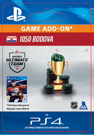 ESD SK PS4 - 1050 NHL 18 Points Pack