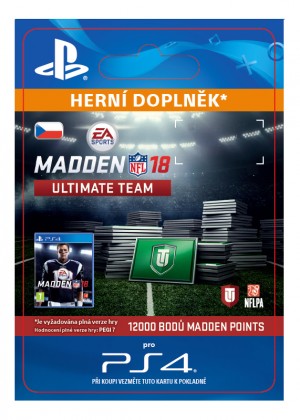 ESD SK PS4 - 12000 Madden NFL 18 Ultimate Team Points