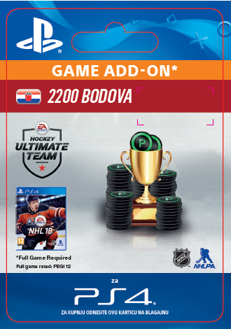 ESD SK PS4 - 2200 NHL 18 Points Pack