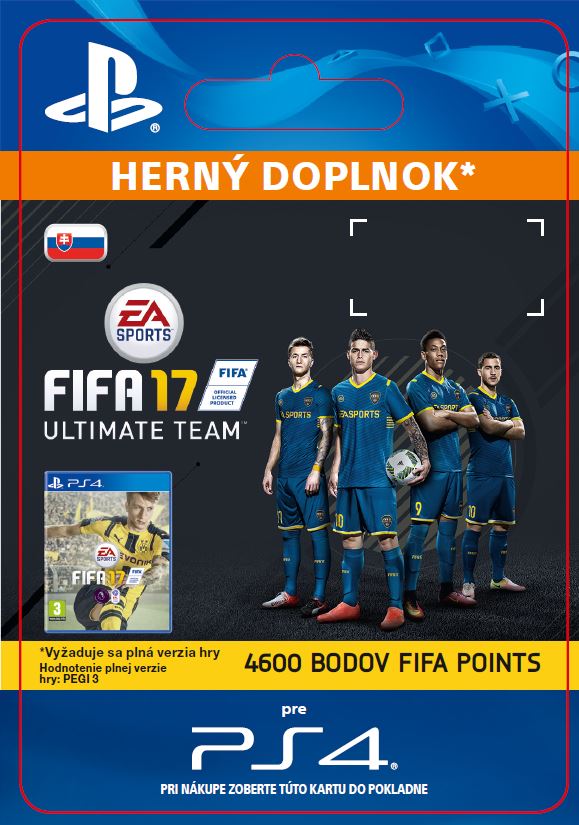 ESD SK PS4 - 4600 FIFA 17 Points Pack