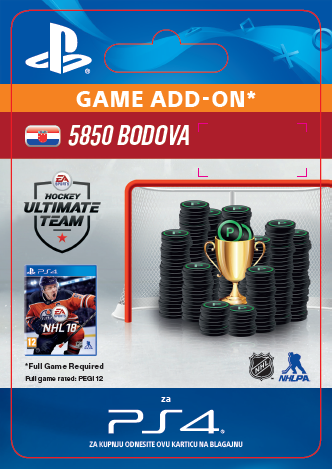 ESD SK PS4 - 5850 NHL 18 Points Pack