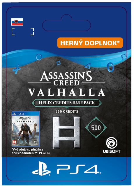 ESD SK PS4 - AC Valhalla - Helix Credits BP 500