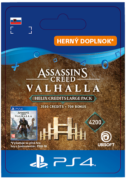 ESD SK PS4 - AC Valhalla - Helix Credits LP 4200