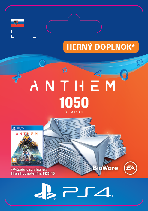 ESD SK PS4 - Anthem™ 1050 Shards Pack
