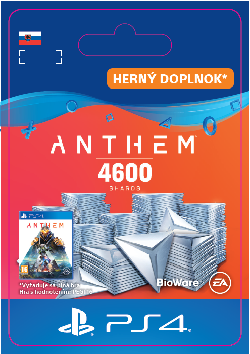 ESD SK PS4 - Anthem™ 4600 Shards Pack